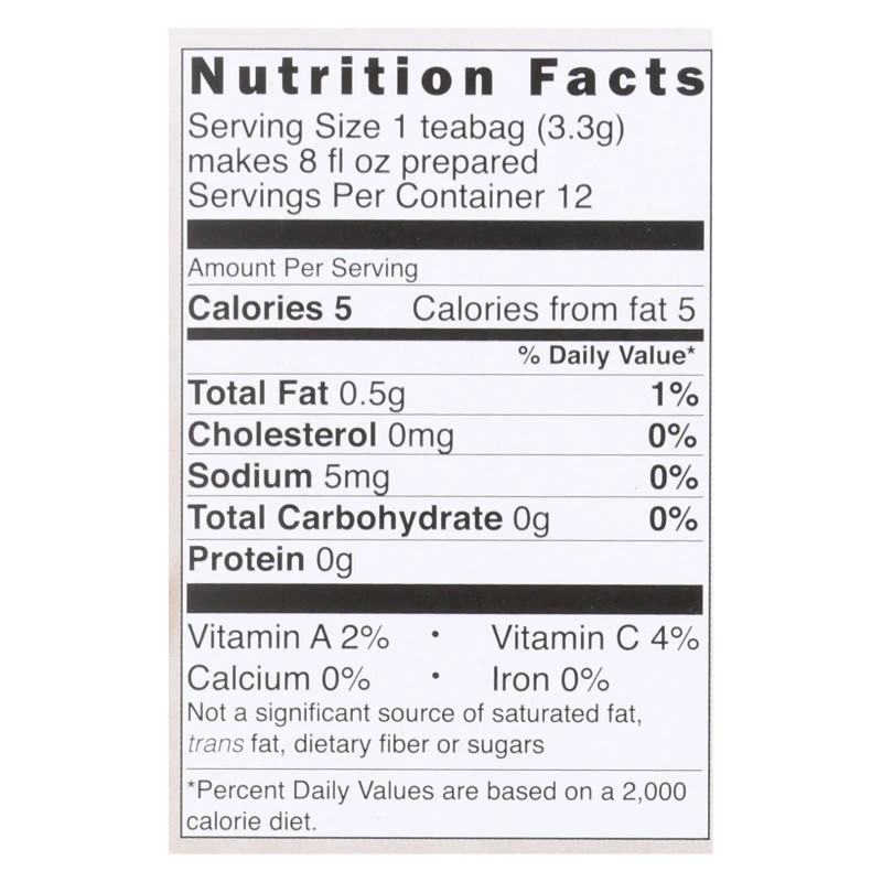 UD_Numi Organic Chocolate Rooibos Herbal Tea Case of 6-16 Bag