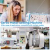 Industrial Sewing Machine Servo Motor with Needle Positioner and Synchronizer,