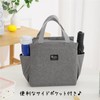 Men's Lunch Bag, Cold Insulation, Stylish, Thermal, Large Capacity, Side