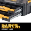 DEWALT TSTAK Tool Storage Organizer with Double Drawers, Holds Up