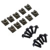 Motorcycle Fairing Screw Set, 10x M5 Motorcycle Fairing Body Screw