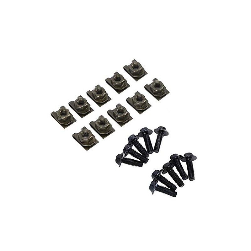 Motorcycle Fairing Screw Set, 10x M5 Motorcycle Fairing Body Screw