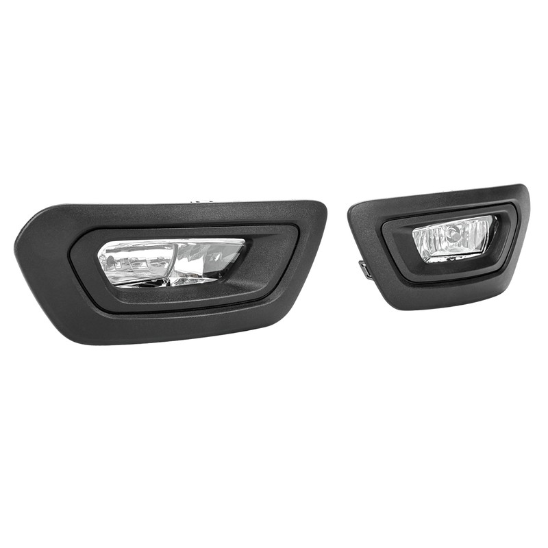 HECASA Fog Light & Bezel Compatible with 2020-2023 Ford Transit