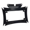 Motherwell Maltese License Plate Frame Gloss Black For Road Glide
