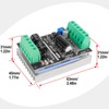 DC 6- 60V 20A 500W BLDC Three-Phase Brushless Motor Controller