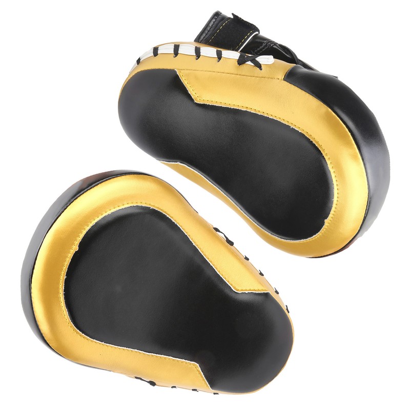 Boxing Curved Training Hand Pads Adult Muay Thai Punching Kicking