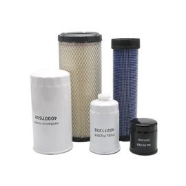 HLBTK Filter Kit Compatible with LS XG3140 Tractor – Includes Fuel, Engine Oil, Hydraulic, Outer & Inner Air Filters (40271228, 40318591, 40007576, 40049446, 40007638)