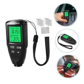 Baluue Automotive Coating Thickness Gauge Portable Paint Depth Tester for Car Measurement Accurate Coating Thickness Measurement Tool for Magnetic and Non-magnetic