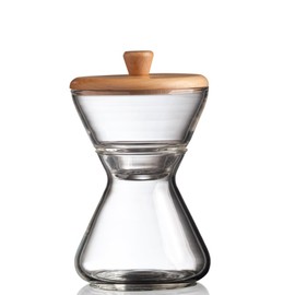 CHEMEX - Hand Blown Glass Cream & Sugar Set