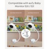eufy Baby Monitor Crib Mount, Compatible with eufy Baby Monitor
