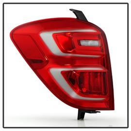 KEEKPO - For 2016-2017 Chevy Equinox Factory Style Red Clear Tail Light Brake Lamp Replacement Right Passenger Side
