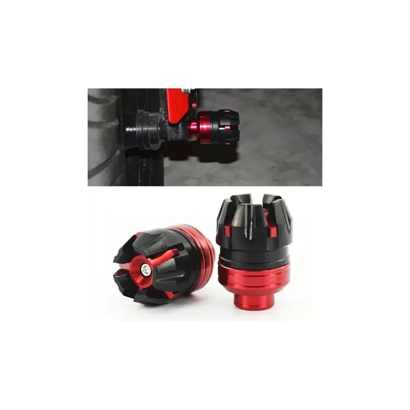 Jgo Par Slider Eje Llanta Universal Motocicleta