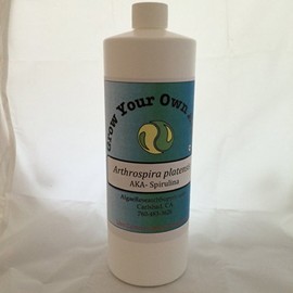 Algae Research Supply Spirulina Nutrient Media Grows 1000L of Algae Culture with Good Rates of Growth