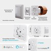 Homematic IP Smart Home Roller Shutter Actuator for Branded Switches,