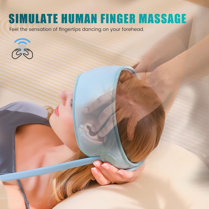 Head Massager Scalp,Rechargeable Massager for Head,Portable Electric Percussion for Deep