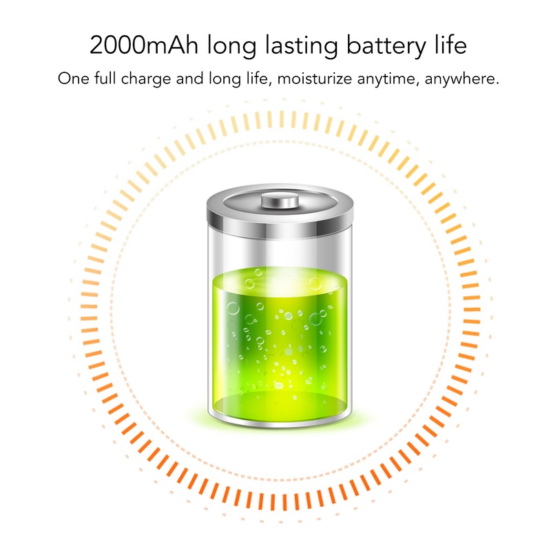 Car Diffuser USB Powered Automatic 2000mAh with 7 Colors Lights
