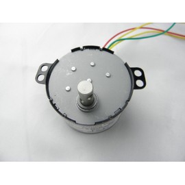 CHANCS 50KTYZ AC 110V 10/12RPM Synchronous Electric Motor 6W Gear Motor Low Noise Slow Speed Reducer Motor for Barbecue Motor