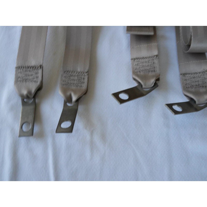 Factory, OEM 2 Sets - Tan Two Point Seat Belt