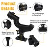 Fishing Boat Rods Holder 360 Degree Rotation Adjustable Fishing Pole