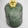 Hzxcuim 18oz Green Glass Soap Dispenser, Refillable Kitchen, Bathroom Thick
