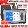 TOPDON Car OBD2 Scanner Topdon AD500 Code Reader ABS SRS