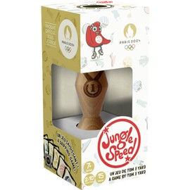 Asmodee - Jungle Speed: Paris 2024 Olympic Games - Board Games - Card Games - Observation and Speed Games - Ages 7+ - 2 to 10 Players - French Version