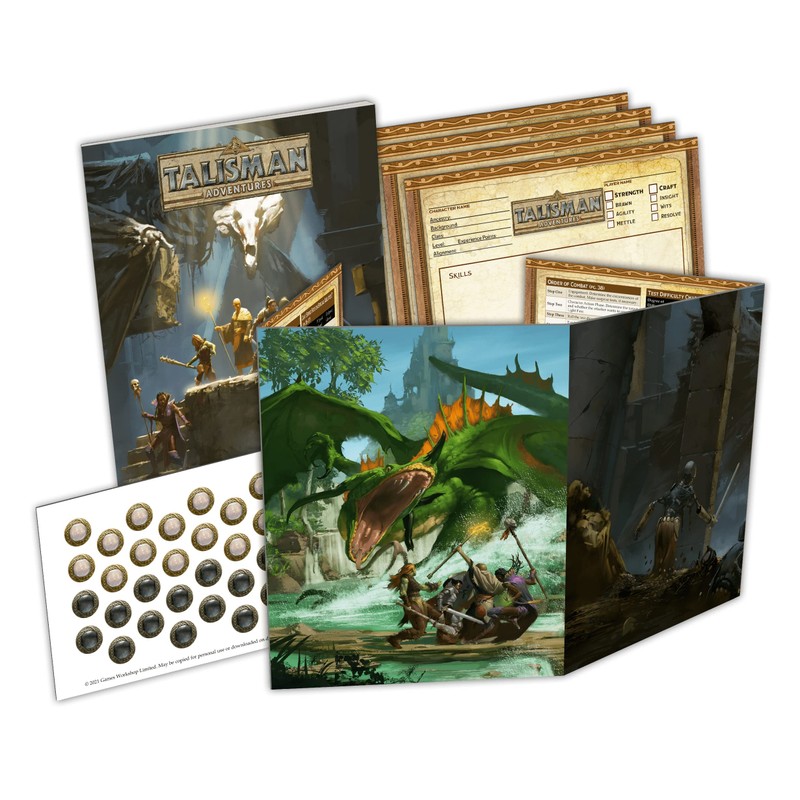 Talisman Adventures RPG Game Master’s Kit by Pegasus Spiele
