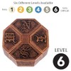 BePuzzled | News Hanayama Metal Brainteaser Puzzle Mensa Rated Level