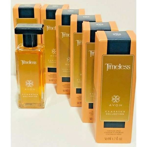 AVON COLOGNE SPRAY TIMELESS CLASSIC COLLECTION 1.7 OZ  !! 6 COLOGNE!!