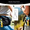 Tonsamvo Lip Balm Cap Holder with Keychain, Portable Replacement Cover