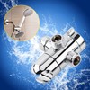 SEAFRONT 3 Way Shower Head Diverter Valve Adjustable Showerhead Bracket