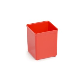 Pack of 10 Insert Boxes 63 mm A3 Red W 52 x D 52 x H 63 Suitable as Bosch L-Boxx Insert Boxes for Assortment Boxes such as Bosch Sortimo Inset Boxes Set for L-BOXX, W-BOXX, T-BOXX, ProClick Tray