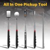 Magnetic Pickup Tool Set with 15lb&1lb Pick Up Rod, Round&Square