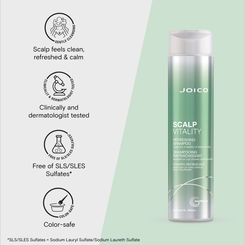 Joico Scalp Vitality Refreshing Shampoo 300ml
