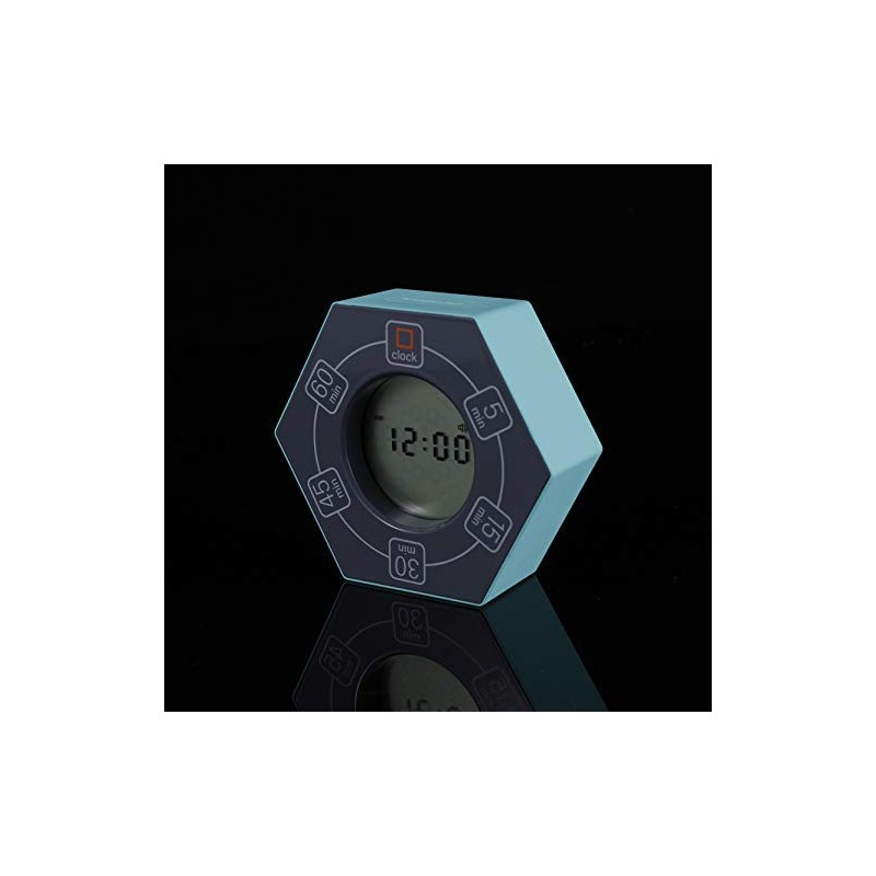 Home & Office Timer with Clock, 5,15, 30, 45, 60