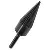 Firewood Drill Bit Wood Log Splitter Carbon Steel Cone Hex