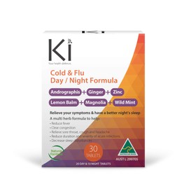 Ki Cold & Flu Day/Night Formula 30 Tablets
