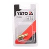 Yato Short Connector 8 mm Brass Lever Switch Valve, Valve