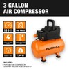 FORNAX 3 Gallon Portable Air Compressor, 110 PSI Hot Dog