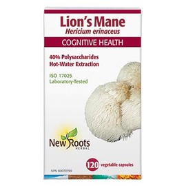New Roots Lion's Mane Medicinal Mushrooms. 120 caps