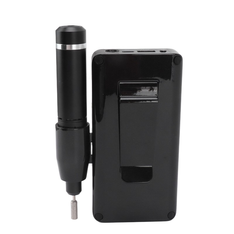 Electric Nail Drill Machine 35000RPM LED Display Rechargeable Nail Polishing