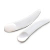 100 x Small Disposable Plastic Spatulas for Mixing and Sample