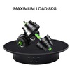 luolety Electric Rotating Turntable, 90° 180° Motorized Rotating Stand Display