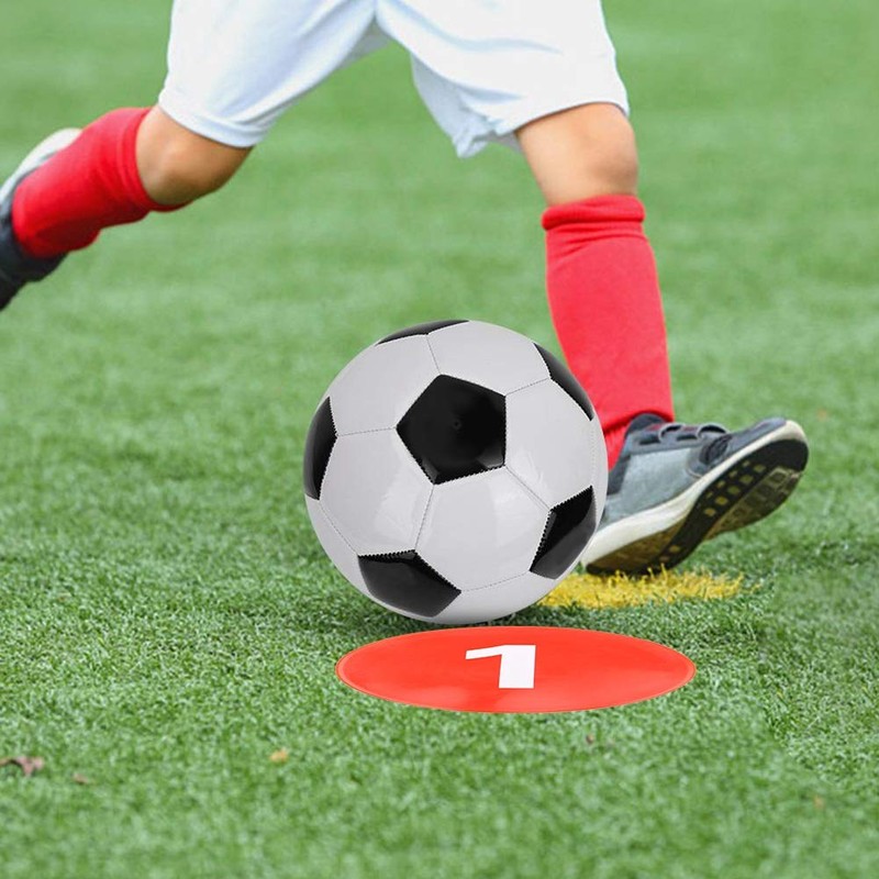VGEBY 1 x Football Training Markers 10pcs Speed Training Flat