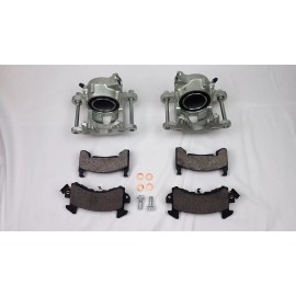 auto city classic GM metric front disc brake calipers with pads and hoses