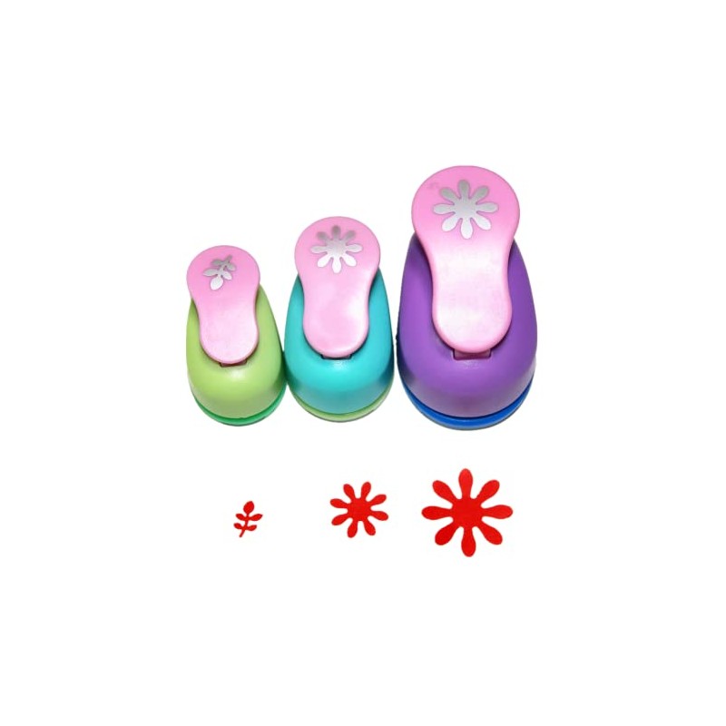Kawendite Crafts Punch Set 5/8-Inch Leaf Paper Punches 1 Inch