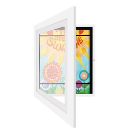 Children's Art Wooden Frame Photo Frame Decorative Photo Frame Kids Art Frames