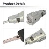 Getfarway Door Lock Cylinder Assy 5C6800375 Compatible with VW Jetta