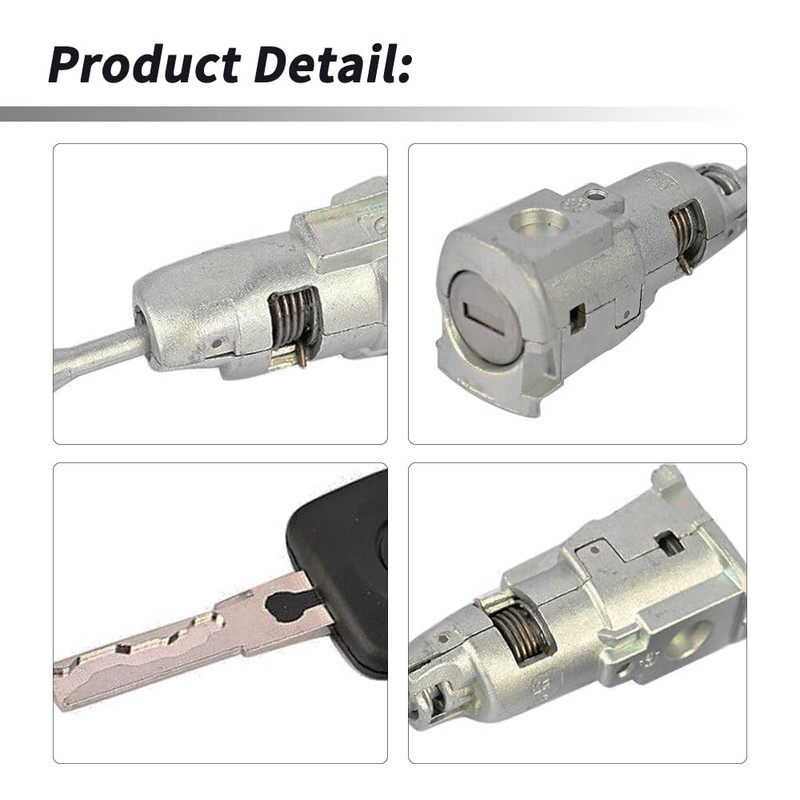 Getfarway Door Lock Cylinder Assy 5C6800375 Compatible with VW Jetta