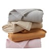 100% Cotton Blanket for Twin Size Bed - Taupe Waffle